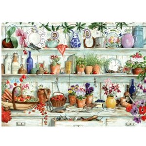 House of Puzzles Posies and Produce – 1000 Piece Jigsaw Puzzle