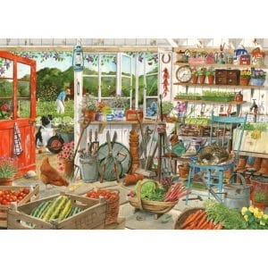 House of Puzzles Potting Shed – 1000 Piece Jigsaw Puzzle
