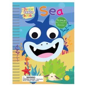 Wonderbox Workshop Draw, Learn and Play – Sea On-the-Go Activity Book