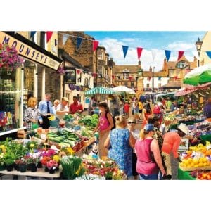 House of Puzzles Street Market – 500 Piece Jigsaw Puzzle