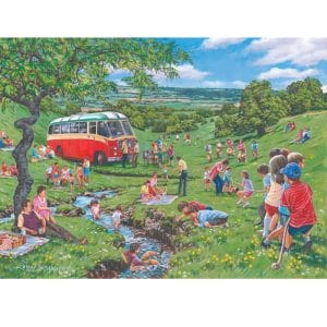 House of Puzzles Sunday Picnic – 500 Piece Jigsaw Puzzle