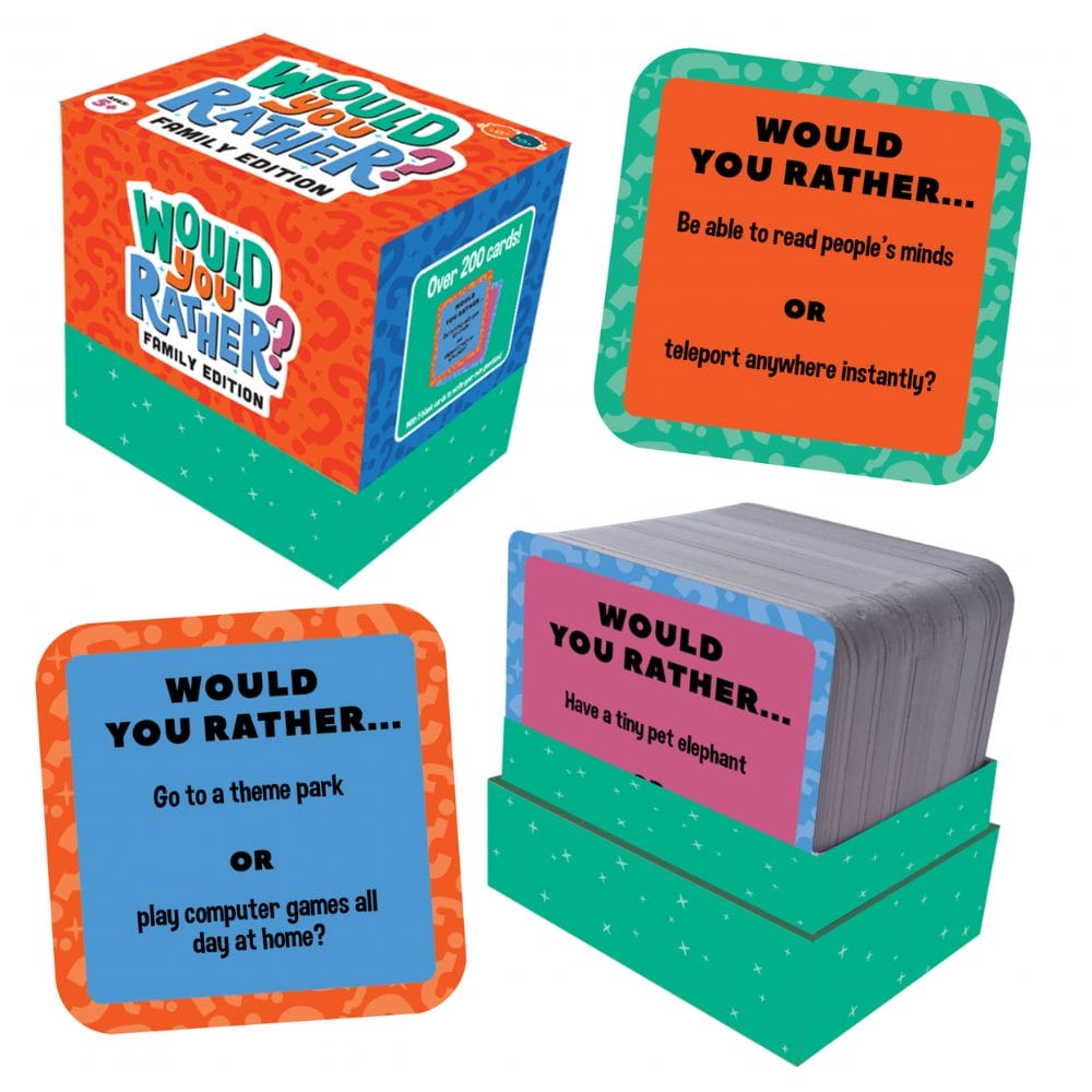 Buddy and Barney Would You Rather – Family Edition