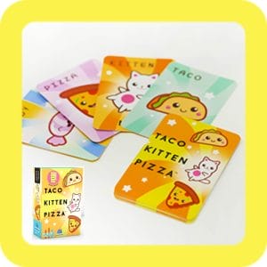 Blue Orange Taco Kitten Pizza