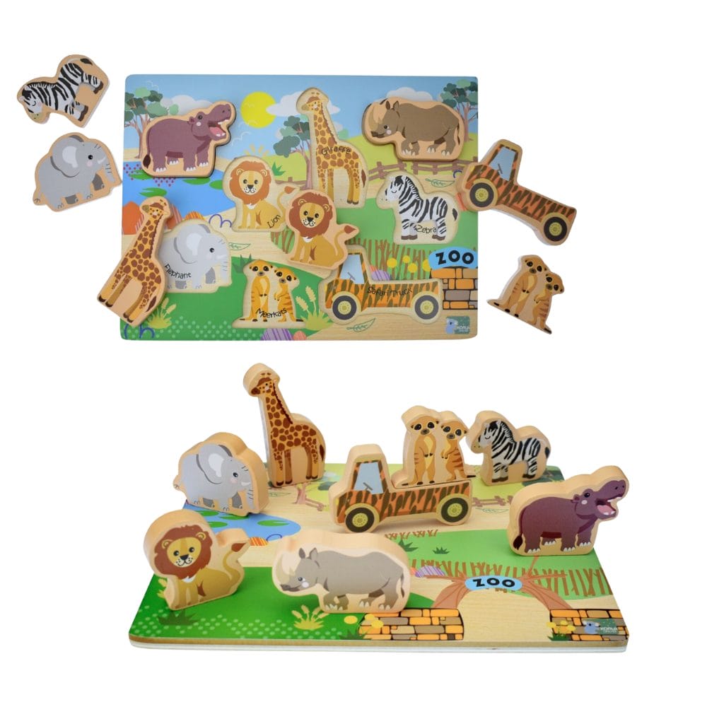 Koala Dream Chunky Puzzle – Zoo Animals