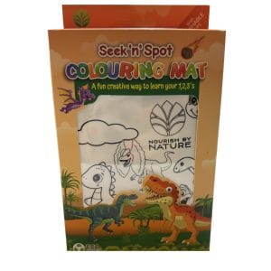 Nourish by Nature Seek’n’Spot Silicone Mat – Dinosaurs