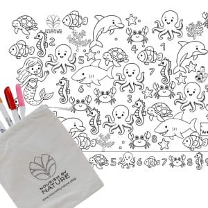 Nourish by Nature Seek’n’Spot Silicone Mat – Under the Sea