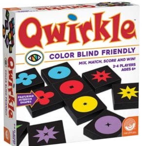 Qwirkle Colour Blind Friendly Edition