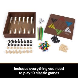 Cardinal Combo Chess 10-in-1 Game Set