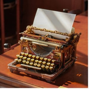 Robotime ROKR – Mechanical Typewriter