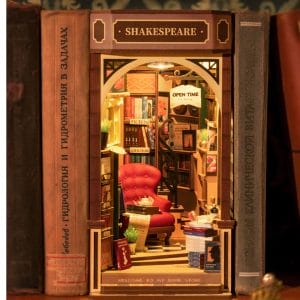 Robotime Rolife – Book Nook – Shakespeare’s Bookshop