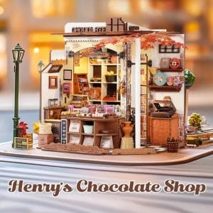 Robotime Rolife – Henry’s Chocolate Shop