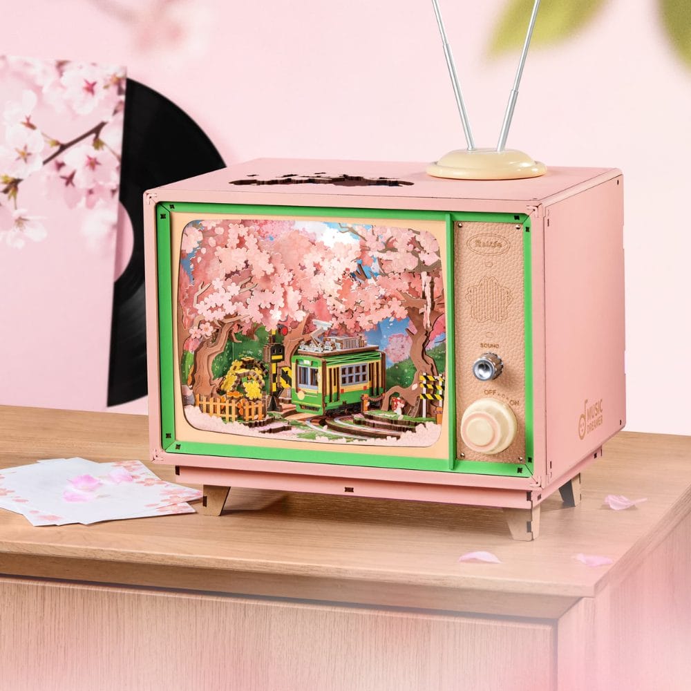 Robotime Rolife – Music Dreamer – Sakura Dreamy Tour
