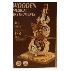 PlayfulMario – Wooden Musical Instruments – Cello