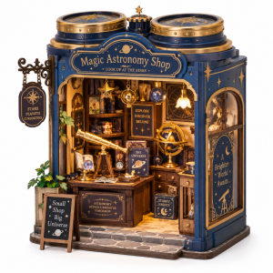 Rolife Magic Astronomy Shop DS048 DIY miniature astronomy store