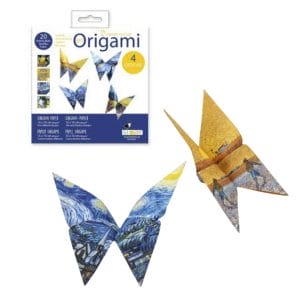 Fridolin Vincent van Gogh butterfly origami paper pack